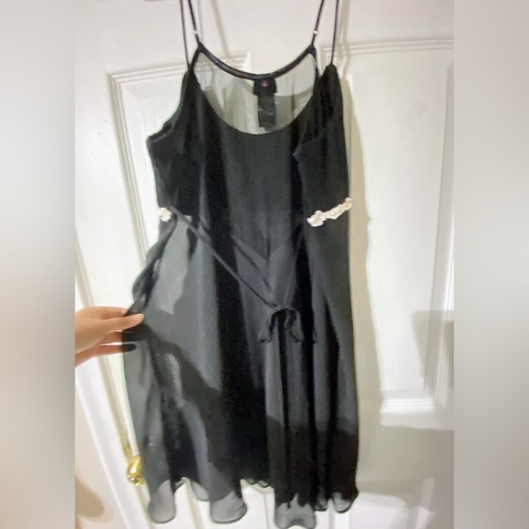 SECRET TREASURES black and white night gown Size XL♦️ - Picture 5 of 7